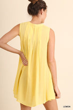 Lemon Criss-Cross Dress
