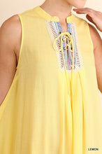 Lemon Criss-Cross Dress