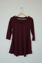 Criss Cross Waffle Tunic