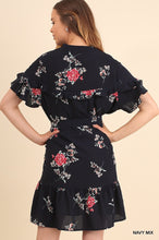 Navy Floral Spring Kimono