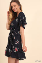 Navy Floral Spring Kimono